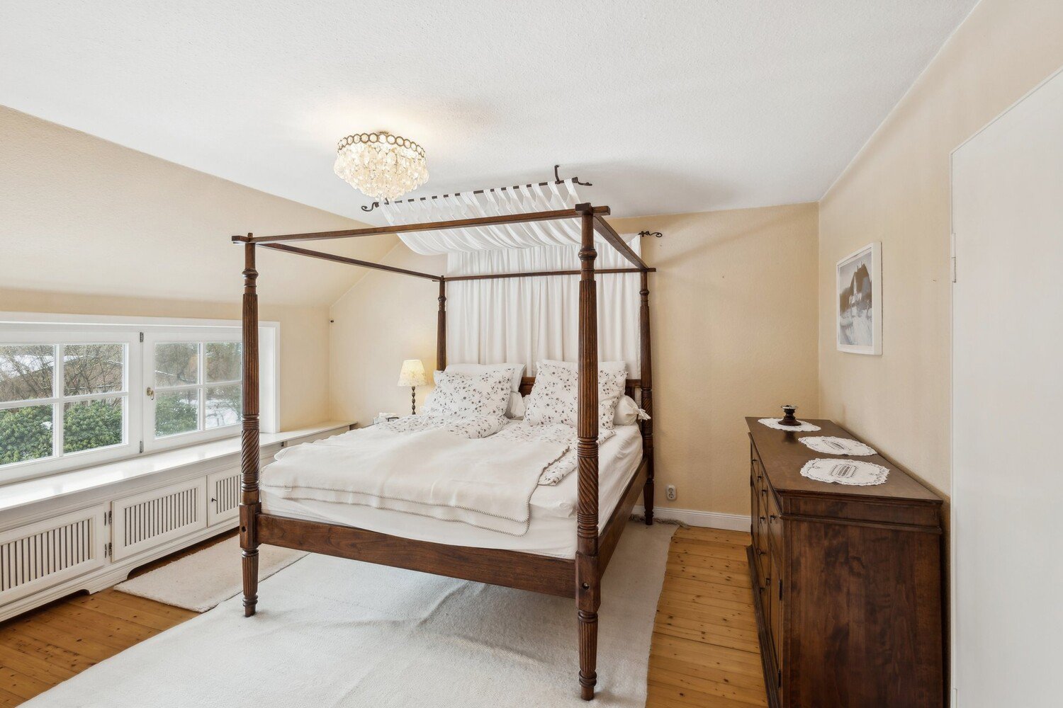 Schlafzimmer im Dachgeschoss